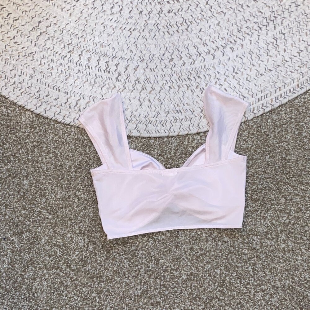 Garage - Chalk Pink - Twist Front Top - S - Picture 4 of 4